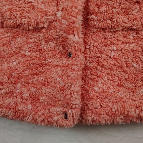 We the Free Jacket Womens XSmall Teddy Swing Faux Fur Peachy Pink - Picture 9 of 14